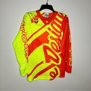 Troy Lee Designs bright jersey mesh jersey size small